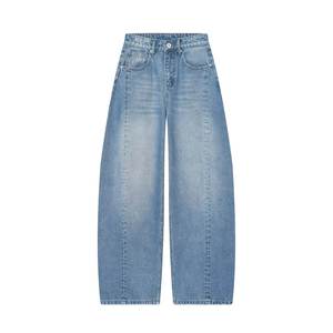 Bulk Women Utility Cargo Jeans Relaxed Fit Denim Pants for Urban Fashion Retail Programs Low MOQ Low MOQ - Product Image 3