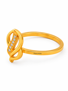 Anillo de Diamantes Cultivados en Laboratorio, Chapado en Oro Amarillo, Plata de Ley, Corte Redondo, de Lujo, para Mujer, en Oro de 10K, 14K, 18K, Plata 925, 935 - Product Image 2