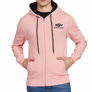Sudaderas con Cremallera para Hombre de Diseño Personalizado, Alta Calidad, Tejido Transpirable, Color Sólido, Más Vendidas - Product Image 1