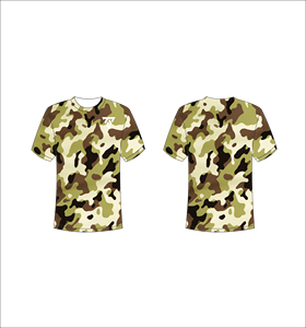 Wholesale Custom Men T Shirt Bright Camo Pattern Graphic Tee High Quality Sublimation Multi Camouflage Streetwear Mens <b>Tshirts</b> - Product Image 1