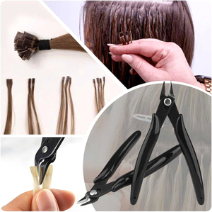 Pinzas para Extensiones de Cabello, Pinzas de Corte para Queratina con Resorte de Apertura, Pinzas para Extensiones Pre-adheridas para K-Tip - Product Image 4