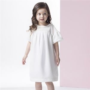 ODM Robes décontractées pour filles blanches assorties aux mères et aux animaux de compagnie - Product Image 1