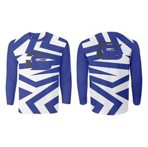 Camiseta de Fútbol Sublimada Azul 2026, 100% Poliéster, Personalizada, de Secado Rápido, Transpirable, Uniforme de Fútbol Unisex - Product Image 3