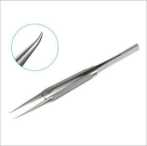 Pinzas Oftálmicas de Acero Inoxidable Más Vendidas, Rectas y Curvas, para Extensión de Pestañas, con Punta Puntiaguda, Instrumento Quirúrgico - Product Image 1