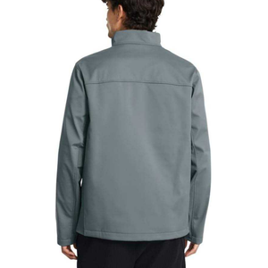 Chaqueta Softshell Negra para Hombre con Cuello Alto, Cortavientos, Cierre de Cremallera, Estilo Casual para Otoño, Corte Regular, Colección 2026 - Product Image 4