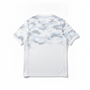 เสื้อฟุตบอลซับลิเมชั่นสั่งทำโลโก้ทีม เสื้อฟุตบอลคุณภาพสูง ระบายอากาศได้ดี ชุดกีฬาฝึกซ้อมแบบเปล่า - Product Image 3