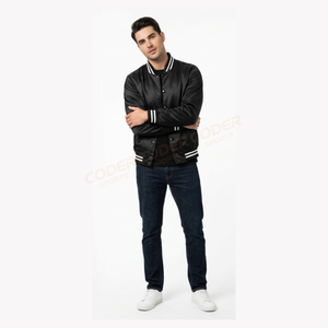Chaqueta Varsity de Lona con Logotipo Personalizado 2026, Estilo Urbano, Ecológica, Resistente al Viento, para Universidad, Béisbol, Fabricante, Venta al Por Mayor - Product Image 6