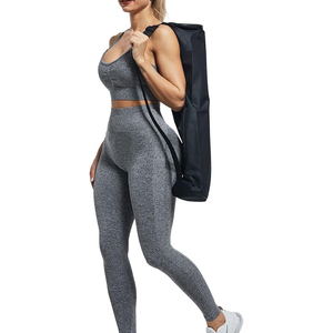 Women's High Waist Seamless Leggings Full Length Push Up Butt Lifting <b>Tummy</b> <b>Control</b> Sporty Yoga Workout Wear Solid Color - Product Image 2
