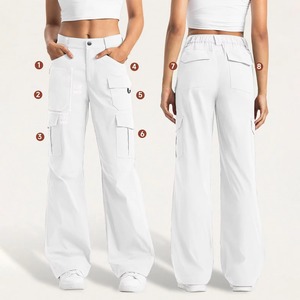 Women <b>Cargo</b> Pants Trendy Utility Design Premium Quality Comfortable Daily Wear Wholesale apparel 3000pcs - Product Image 3