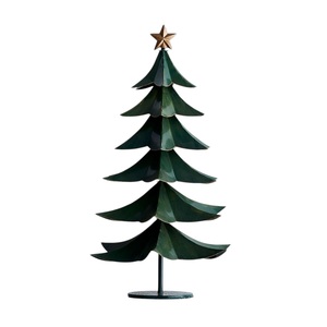 Adornos Navideños de Hierro con Forma de Unicornio, Acabado Dorado, Estilo Moderno, Tamaño Personalizado, Decoración Artesanal Duradera para las Fiestas - Product Image 1
