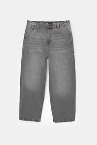 Jeans de Mezclilla Casuales para Hombre, Corte Recto Holgado, Estilo Vintage, Lavado Azul, Venta al Por Mayor, Pantalones con Logotipo Personalizado - Product Image 5