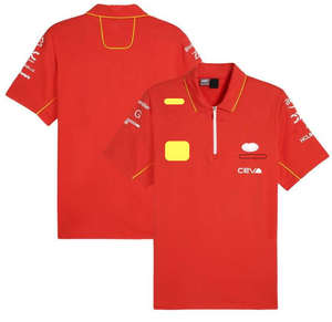 Camiseta Polo de Alta Calidad para Hombre, Transpirable, de Secado Rápido, Manga Corta, para Ciclismo, Automovilismo, Motociclismo, Equipo de Carreras - Product Image 5