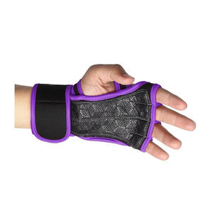 Guantes Deportivos Unisex OEM de Medio Dedo, de Poliéster, Transpirables, Ligeros, Impermeables, Antideslizantes, para Levantamiento de Pesas y Gimnasio - Product Image 4