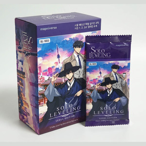 Auténtica Edición de Seúl de la 4ª Temporada de Solo Leveling, Paquete de Cartas Sellado, Webtoon Coreano TCG, Carta Coleccionable Rara con Lámina Metálica - Product Image 2