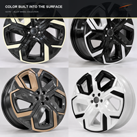 Jantes forgées 6061-T6 à 10 branches en Y, noir brillant, 18-22 pouces, 5x112 5x120 5x130 pour BMW Audi Mercedes-Benz HJ176