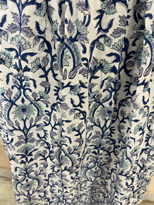 Vestido indio de algodón 100% estampado a mano, túnicas largas con apliques bordados, estilo casual, vestido indio de algodón para mujer - Product Image 2