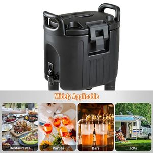Insulated Beverage <b>Dispenser</b> for Restaurants and Shops for Serving <b>Drinks</b> - Product Image 3