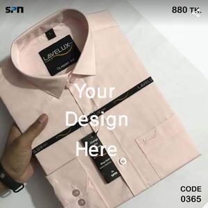 Chemises de haute qualité de haute qualité pas cher mode Logo personnalisé à manches longues hommes tissu personnalisé exportation du Bangladesh - Product Image 6