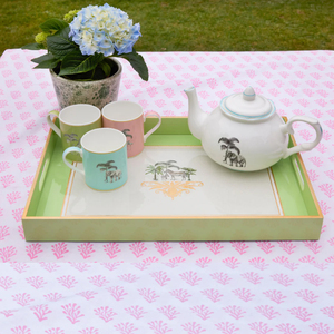 Bandeja de Laca Vietnamita Hecha a Mano, Bandeja Decorativa de Madera para Servir, para Hotel, Restaurante, Hogar, Exportación, Proveedor de Fábrica - Product Image 2