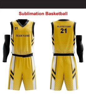 Uniforme de basket-ball unisexe personnalisé, respirant, anti-humidité et à séchage rapide - Product Image 2