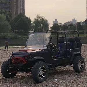 Vehículo Utilitario Todoterreno de Grado Industrial, Color Negro con Detalles Rojos, Neumáticos Grandes, Personalización OEM para Uso en Exteriores - Product Image 1
