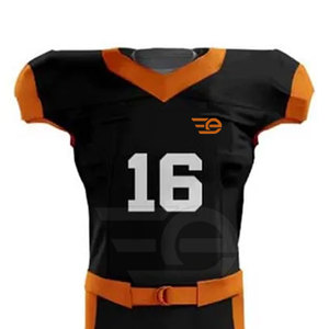 Uniforme de football américain durable, léger, pour joueur, équipe, manches courtes, vêtements de sport d'entraînement pour hommes - Product Image 4