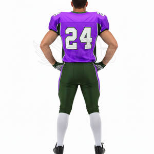 Uniforme de Fútbol Americano de Poliéster Hecho a Medida de Alta Calidad, Transpirable, el Más Vendido - Product Image 4