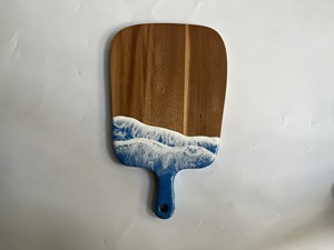 Ensemble de cuillères et spatules en bois bohèmes avec manches colorés, finition mate, ustensiles de cuisine durables - Product Image 4