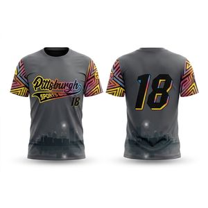Camiseta de Softbol Sublimada por Tinte, Uniformes Personalizados para Equipos de Béisbol, Venta al Por Mayor OEM - Product Image 6