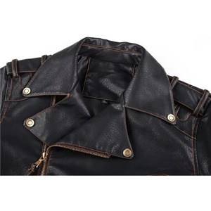 Vestes en cuir artisanales pour hommes, coutures uniques, best-seller, prix bas, résistantes à l'eau, pour l'extérieur. - Product Image 3