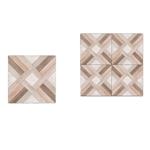 Decoración del hogar Azulejos de suelo mate de porcelana con aspecto de madera de alta calidad 40x40cm - Product Image 1