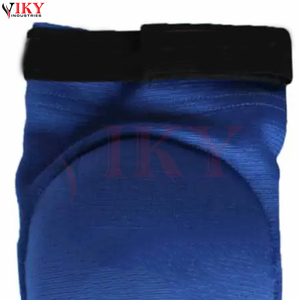 Genouillères de protection pour la gym et le fitness, couleur bleu uni, très vendues, personnalisables, qualité supérieure, prix raisonnable - Product Image 6