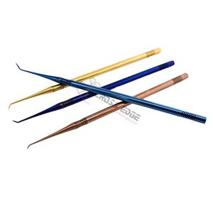 Herramienta de Aislamiento de Pestañas Duradera de Acero Inoxidable con Punta Fina de Doble Extremo para Aplicaciones Profesionales y de Extensión de Pestañas - Product Image 1