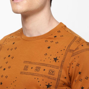 เสื้อยืดคอกลมแขนสั้นผู้ชายทรงปกติ ผ้าฝ้าย 100% สวมใส่สบาย บริการ OEM รับทำโลโก้ คุณภาพสูง แห้งเร็ว - Product Image 6