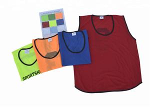 Latest Sportswear <b>Adult</b> Youth <b>Bibs</b> Netball 7 Pcs Netball Training Vest Soccer <b>Bib</b> Sports Pinnies - Product Image 2