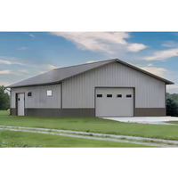 Structure en acier préfabriquée QCF220 pour entrepôt, conception personnalisée avec plan de construction sur mesure