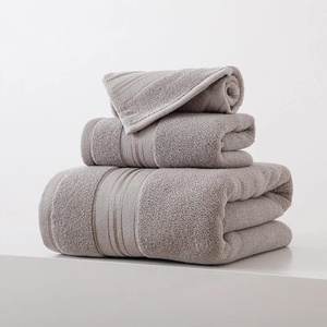 Ultra-soft Terry Woven <b>Bath</b> <b>Towels</b> Luxurious 100% Cotton Home Kitchen Hotel-Grade <b>Towel</b> <b>Set</b> Eco-Friendly Quick-Dry Antimicrobial - Product Image 3