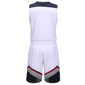 Ensemble d'uniformes de basketball personnalisés pour hommes – Maillot et short respirants de haute qualité – Vêtements de sport OEM ODM – Vente en gros directe fabricant - Product Image 3