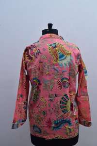 Pijama de algodón para mujer, camisón de verano para la playa, camisón de algodón suave estampado, camisón con botones, camisa de pijama estampada - Product Image 5