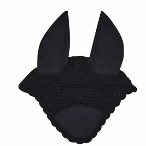 Bonnet anti-mouches pour chevaux d'équitation de haute qualité en crochet délicat, couleurs classiques - Product Image 5