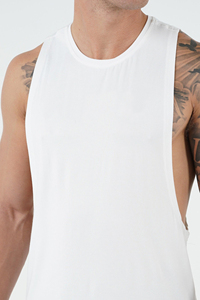 Chaleco Deportivo Stinger de Spandex y Algodón Elástico, Ajustado al Cuerpo, Sin Mangas, para Entrenamiento, Fabricante OEM de Marca Privada Personalizada - Product Image 2