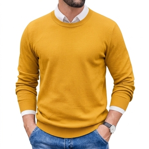 Custom Wholesale <b>Mens</b> <b>Turtleneck</b> <b>Sweater</b> high folded collar sleek silhouette <b>for</b> winter wardrobe Private Label Apparel - Product Image 1