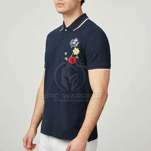 Nouveaux arrivages, vente directe d'usine, polos brodés pour adultes, design personnalisé, vente en ligne de polos brodés - Product Image 2