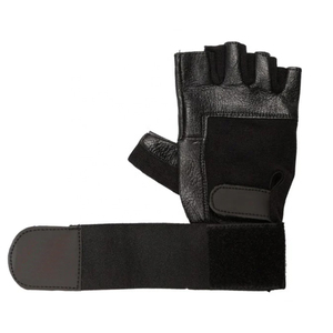 Best Quality Custom Half Finger & Leather <b>Waterproof</b> Unisex Weightlifting Gloves Breathable for Gym Training - Product Image 4