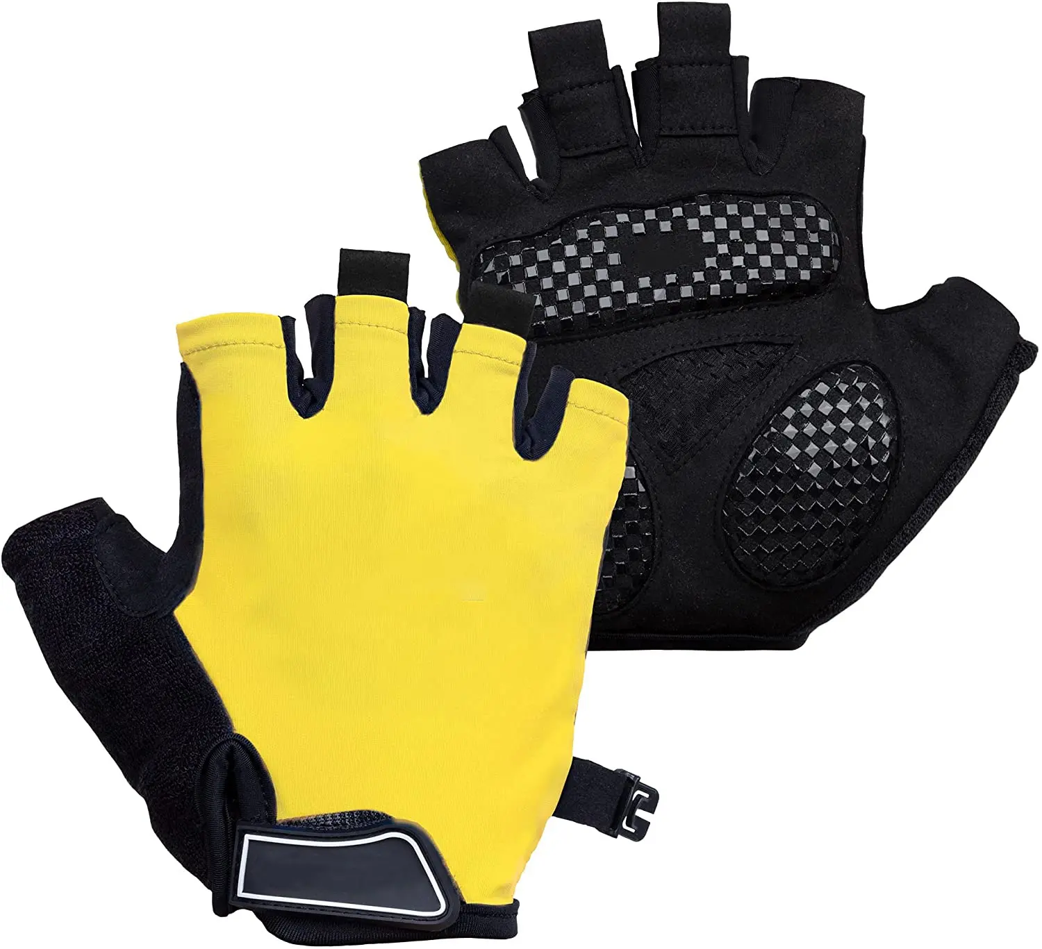 Cycling Gloves Half Finger Bike Gloves for Men Women with Gel Pad Shock Absorbing Breathable Road Biking Gloves