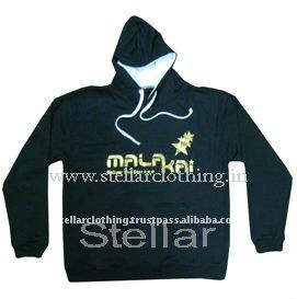 Venta al por mayor personalizado liso Otoño Invierno mezcla de algodón polivinílico sudaderas con capucha en blanco unisex tela de punto de felpa francesa estándar más tamaño - Product Image 2