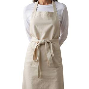 Adjustable Fit <b>Apron</b> <b>Kitchen</b> Cotton <b>Apron</b> Soft Fabric Comfortable Fit with Multi Functional Pockets - Product Image 4