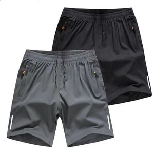 Pantalones Cortos Bermuda para Hombre 2026, Negros, Impermeables, de Secado Rápido, Tejidos, con Cintura Elástica, Bolsillos Delanteros, Logotipo, Deportivos, 100% Poliéster - Product Image 6