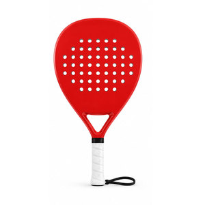 Paleta Roja en Forma de Lágrima con Diseño Gráfico, Portátil, de Espuma EVA Ligera, con Logotipo Personalizado Impreso, Agarre Antideslizante para Diversión en el Patio Trasero - Product Image 3