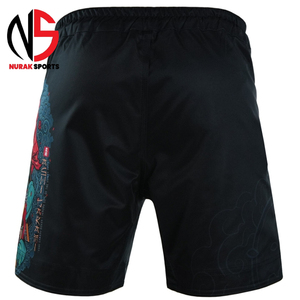 Fully Sublimated Adults Men's MMA <b>Shorts</b> Made With <b>Polyester</b> Adjustable Waist Martial Arts MMA Boxing <b>Shorts</b> with oem Service - Product Image 4